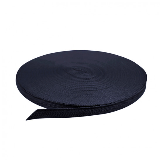 Лента киперная х/б+пэ 1см 10ЛКИП2